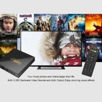 Android Tivi Box Q96 MAX 2.4G Android 11 Buetooth 5.0 CPU S905 4GB+64GB 4K HD Hỗ Trợ Youtube