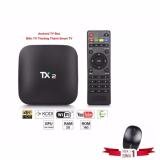 ANDROID TIVI BOX TX2 BIẾN TIVI THƯỜNG THÀNH TIVI THÔNG MINH TẶNG KÈM CHUỘT KHÔNG DÂY