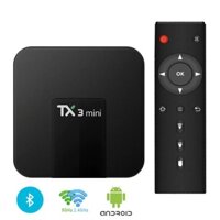 ANDROID TIVI BOX TX3 MINI CHÍNH HÃNG CÓ BLUETOOTH , WIFI KÉP 2G RAM 16G ROM CÀI SẴN BỘ ỨNG DỤNG GIẢI TRÍ