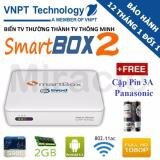 Android Tivi Box VNPT SMARTBOX 2 (Trắng) + Tặng Cặp Pin 3A PANASONIC cao cấp - Phân phối bởi Miracles Company