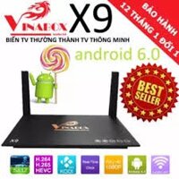 Android Tivi Box X9 VinaBox Ram 2GB WIFI Mạnh