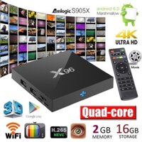 Android tivi box X96 mini S905x 4K Ram 2Gb, Rom 16Gb, Android 6.0 [BH 6 tháng]