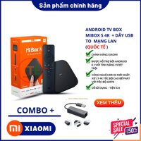 Android Tivi Box Xiaomi Mibox S 4K Global Quốc Tế -  Full Tiếng Việt