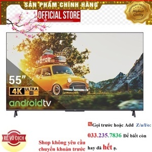 Android Tivi QLED TCL 4K 55 inch 55C725