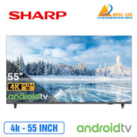 Android Tivi Sharp LED 4K 55 inch 4T-C55DJ3X