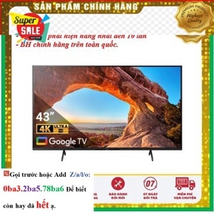 Android Tivi Sony 43 inch 4K KD-43X86J