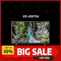 Android Tivi Sony 4K 43 inch KD-43X75A Mới 2021 - Miễn Phí Lắp Đặt