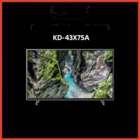 Android Tivi Sony 4K 43 inch KD-43X75A Mới 2021 - Miễn Phí Lắp Đặt