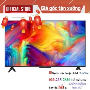 Google Tivi TCL 4K 50 inch 50P735