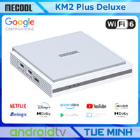 Android TV Box Mecool KM2 Plus Deluxe - AndroidTV, Netflix 4K, RAM 4GB