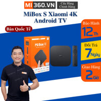 Android TV Box Mibox S Xiaomi 4K Gen 2 Quốc Tế MDZ-28-AA - Điều Khiển Bằng Giọng Nói