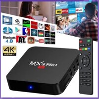 Android TV Box MXQ Pro 4K - Ram 1GB. Biến Tivi thường thành SmartTivi ANDROID 7.1.2 kèm phụ kiện đầy đủ