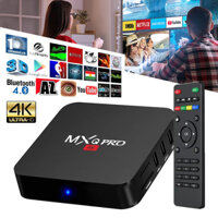 Android TV Box MXQ Pro 4K Bản 8G+128GB Tiếng Việt Wifi 5G Smart Tivi Box Xem Truyền Hình 100 Kênh Miễn Phí, Xem Youtube