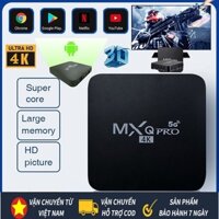 Android TV Box MXQ PRO 4K  2022 - Ram 2GB, Amlogic  Android 11 Đã cài sãn xem truyền hình trên 280 kênh YouTube