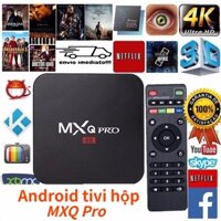 Android TV Box Mxq Pro Ram 2GB+16GB Smart TV Box 4K Wifi 5G Android 11 Xem Youtube hộp truyền hình