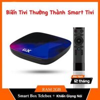 Android TV Box T8 Plus Hỗ Trợ Xem Chất Lượng HD 4K  Ram 2GB. Remote Điều Khiển Có Chức Năng Tìm Kiếm Giọng Nói. Bảo Hành 1 Năm