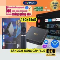 Android TV Box Tv98 Pro 8K Crack ATV 14 Giọng Nói Tiếng Việt 300 Kênh + Youtube Miễn Phí Trọn Đời