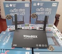 ANDROID TV BOX VINABOX X10 2GB – TẶNG KÈM CHUỘT KHÔNG DÂY