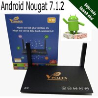 Android TV Box Vinabox X9 Ram 2GB (Đen) + Tài khoản VIP HDplay