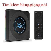 Android TV Box X96 X4 8K Android ATV 11, S905X4, Ram 4GB, Rom 32GB Hàng chính hãng