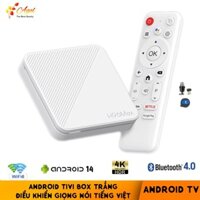 Android tv H96 Max điều khiển giọng nói tiếng việt hỗ trợ bluetooth Wifi 2 băng tần ATV14