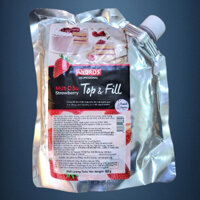 ANDROS - TOP & FILL Túi 900g - MỨT DÂU LÀM BÁNH / Strawberry for Filling and Topping