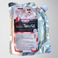 ANDROS (TOP & FILL Túi 900g) MỨT DÂU LÀM BÁNH Strawberry for Filling and Topping