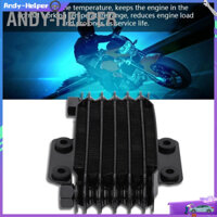 Andy-Helper Bộ tản nhiệt làm mát dầu động cơ xe máy cho Suzuki GN125 EN125 EN150 GZ125 GZ150