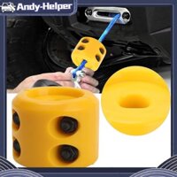 Andy-Helper Tời Cáp Hook Stop Oxidation Proof Dễ dàng cài đặt Cao su Saver cho SUV (màu vàng)