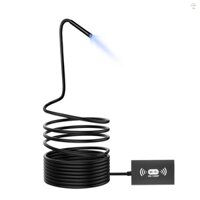 ANENG Camera Nội Soi Không Dây 8mm ip68 wifi 2.0mp hd 8 led Bán Cứng Cáp Kết Nối Thiết Bị android Và pc Màu Đen 1m