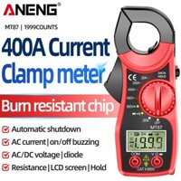 Aneng MT87 1999 Đếm Đồng Hồ Kẹp Kỹ Thuật Số DC / AC Đồng Hồ Vạn Năng Ampe Kế Điện Áp Thử NCV Ohm Công Cụ Phát Hiện Độ Chính Xác Cao