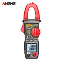 ANENG PN201 AC/DC Current Clamp Meter 600A Clamp Multimeter Current Resistance Capacitor Diode NCV Data Retention