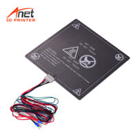 Anet 3D Printer Hot Bed Base Plate Heating Platform Heatbed Aluminum Plate Size 220 * 220 * 3mm with Cable Hot-bed Wire for Anet A8 A6 A2 TRONXY P802M 3D Printer Upgrade Suppliers 12V(1pcs)