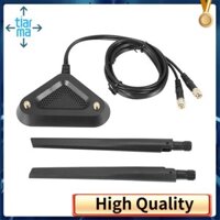 Ăng-ten cáp mở rộng tần số kép 2.4G / 5G Bộ định tuyến Wifi Card mạng không dây 8Db Sma Ăng-ten Đế hút từ tính