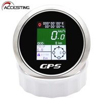 Ăng Ten Định Vị GPS Kỹ Thuật Số 85mm 12V 24V Có Thể Điều Chỉnh Mph / h GPS Cho Xe Hơi / Tàu Thuyền