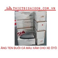 ĂNG TEN ĐUÔI CÁ MÀU XÁM CHO XE ÔTÔ