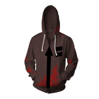 Angels of Death cosplay jacket Zack Hoodies Isaac Foster cosplay Hoodies Zack jacket