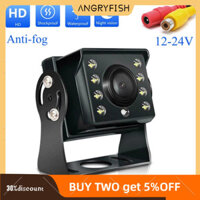 Angryfish 12-24v Dây Điều Khiển Màn Hình Ô Tô TFT LCD Camera Xoay 360 Độ Xe Tải Đỗ Xe Hệ Thống Quan Sát Phía Sau (Mô Hình Đèn Led)