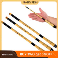 Angryfish 1.5m-6.3m 28mh Di Động Mini Kính Thiên Văn Cần Câu Cá Thiết Kế Công Thái Học Sợi Carbon Câu Cá Cần Câu Cá