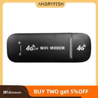 Angryfish 4G USB WiFi Adapter Mạng Không Dây 4G Bộ Định Tuyến WiFi Di Động Chạy Bằng USB Điểm Phát WiFi Du Lịch Hỗ Trợ 10