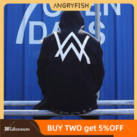 Angryfish Alan Walker Áo Khoác Âm Nhạc Dj Áo Chui Đầu Áo Dài Tay In Thời Trang Áo Dành Cho Nam Nữ
