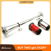 Angryfish Đa Năng Ống Đơn Ô Tô Sừng Không Khí 12V Máy Nén 150DB Siêu To Ống Khí Ô Tô Sừng Loa Cho Xe Tải Thuyền Xe Máy