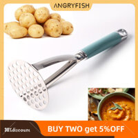 Angryfish Máy nghiền khoai tây bằng thép không gỉ Máy ép bùn đẩy gia đình Nhà bếp rau củ Máy nghiền trái cây