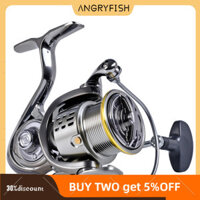 Angryfish Mồi Câu Quay Tỷ Lệ Bánh Răng 5.5: 1 Siêu Nhẹ Dài Tw1000-5000 Máy Câu Cá Cho Nước Ngọt Nước Biển