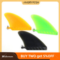 Angryfish Surf & SUP Vây đơn có thể tháo rời vây trung tâm 7.76inx5.59in Thay thế phát hành nhanh mái chèo cho ván dài, ván lướt sóng và ván chèo