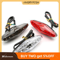Angryfish Xe Máy Đuôi Đèn Phanh Phía Sau Đèn Led 12v Cảnh Báo Đèn Hậu Chạy Phụ Kiện Sửa Đổi