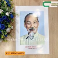 Ảnh Bác Hồ giấy 25*35