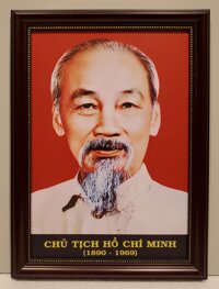 ẢNH CHÂN DUNG BÁC HỒ - BÁC GIÁP  - BÁC HỒ