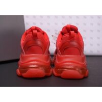 (ẢNH CHỤP TẠI SHOP) giày thể thao đế khí màu đỏ mận WGE