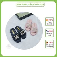 [Ảnh Chụp Thật] Dép Lê Quai Ngang Cho Bé Gái Size 26 - 36 Siêu Xinh Đi Học Đi Chơi Đi Làm - Màu Hồng/Đen